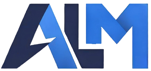Abstract LogiMedia logo